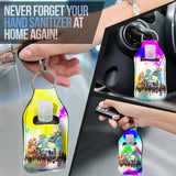 Statue Sanitizer Bottle Keychains