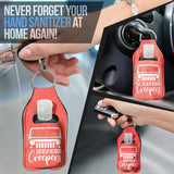 Jeepers Creepers Sanitizer Bottle Keychains