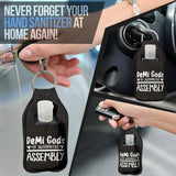 Demi Gods of Automotive Assembly Sanitizer Bottle Keychains