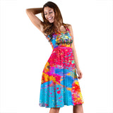 Statue Colorful Women's Dress