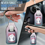 Union Strong Sanitizer Bottle Keychains