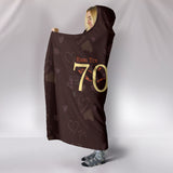 702 Horses Hooded Blanket