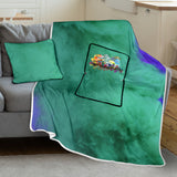Statue Pillow Blanket