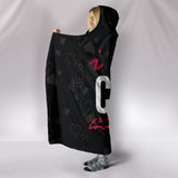 I Love Cars Hooded Blanket