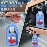 Torque Racing Sanitizer Bottle Keychains