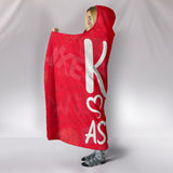 Kiss My Assembly Hooded Blanket