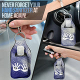 Hands Sanitizer Bottle Keychains