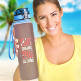 Big Dream Big Action Hydro Tracking Bottle