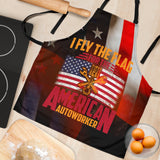 I Fly The Flag  For The American Autoworker Apron