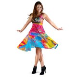 Statue Colorful Women's Dress