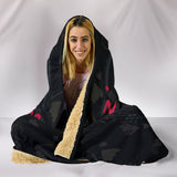 I Love Cars Hooded Blanket