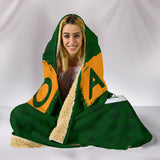 Auto  Worker Hooded Blanket