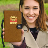 Powered By Jeep Wallet Phone Case