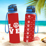 Love Star Hydro Tracking Bottle