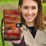 I Fly The Flag  For The American Autoworker Wallet Phone Case