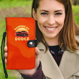 Powered by Dodge Wallet Phone Case