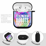 Robots Airpods Case Cover