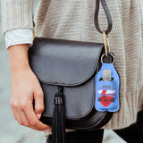 Torque Racing Sanitizer Bottle Keychains