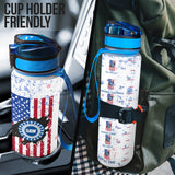 American Flag Hydro Tracking Bottle