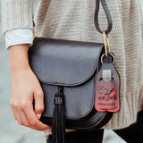 Oh My Car Open Road Sanitizer Bottle Keychains