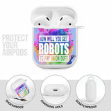 Robots Airpods Case Cover