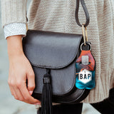 B.A.P. Sanitizer Bottle Keychains