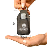 Unbelievably Awesome Worker Sanitizer Bottle Keychains