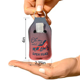 Oh My Car Open Road Sanitizer Bottle Keychains