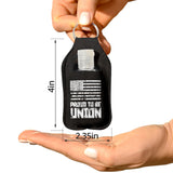 Proud to be Union Sanitizer Bottle Keychains