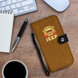 Powered By Jeep Wallet Phone Case