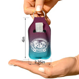 Dinosaur Worker Sanitizer Bottle Keychains