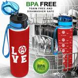 Love Star Hydro Tracking Bottle