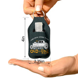 Because Old is Gold Sanitizer Bottle Keychains