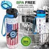 American Flag Hydro Tracking Bottle