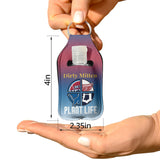 Dirty Mitten Plant Life Sanitizer Bottle Keychains