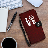 Love Star Wallet Phone Case