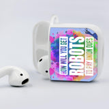 Robots Airpods Case Cover